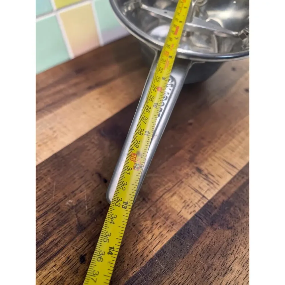 Vintage Moulin-Legumes #1 Food Mill Made in France Yellow Knob Kitchen Tool